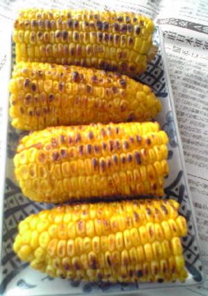 焼きトウモロコシ-レシピのメイン写真