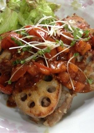 レンコンバーク-レシピのメイン写真