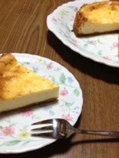 ベイクドチーズケーキ ○-レシピのメイン写真