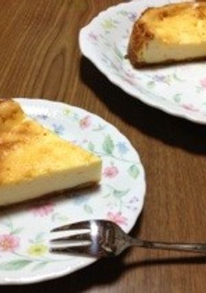 ベイクドチーズケーキ ○-レシピのメイン写真