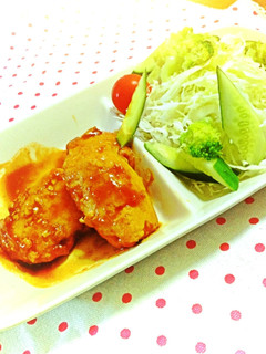 ふわ×2♡鶏のソース煮-レシピのメイン写真