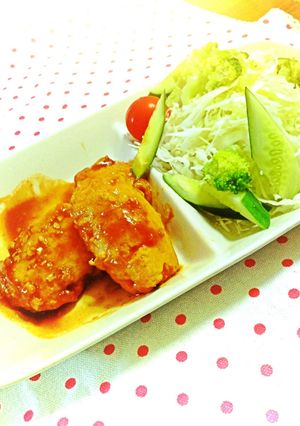 ふわ×2♡鶏のソース煮-レシピのメイン写真
