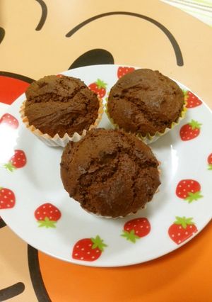 贅沢?！トリュフを使ったチョコマフィン！-レシピのメイン写真