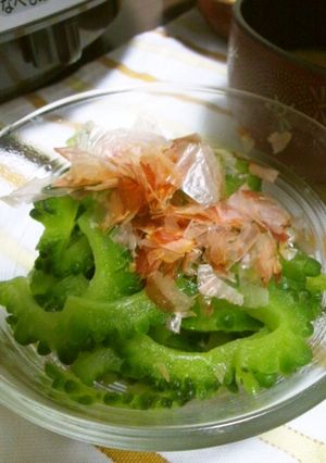 苦くないよ(*´ω｀*)ゴーヤのおひたし-レシピのメイン写真