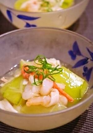 摘果メロンの冷たい小鉢-レシピのメイン写真