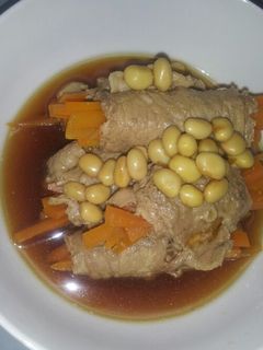 豚肉とにんじんだけ煮物-レシピのメイン写真