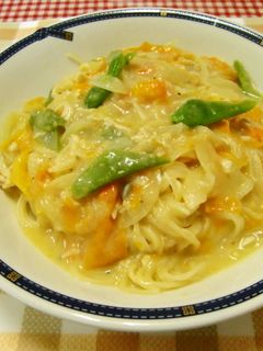 ★簡単!クリームシチュースパゲティー*♪-レシピのメイン写真