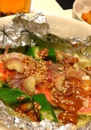 ちゃんちゃん焼き夏仕立て-レシピのメイン写真