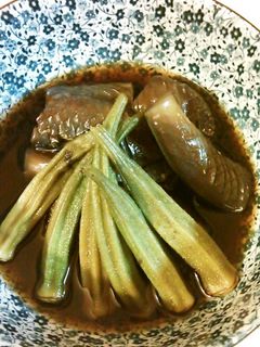 茄子とオクラの冷し煮浸し-レシピのメイン写真