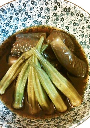 茄子とオクラの冷し煮浸し-レシピのメイン写真