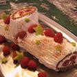 チーズクリームのブッシュ・ド・ノエル