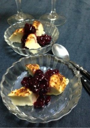 北欧のチーズとジャムのデザート-レシピのメイン写真