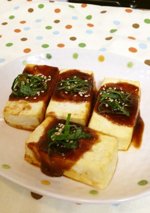 豆腐の田楽-レシピのメイン写真