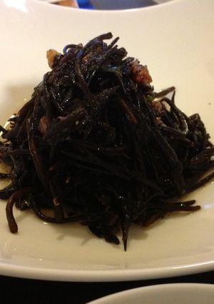 和食に。ブラックサラダ-レシピのメイン写真