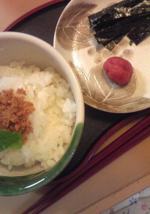 ふぐの子お茶漬け-レシピのメイン写真