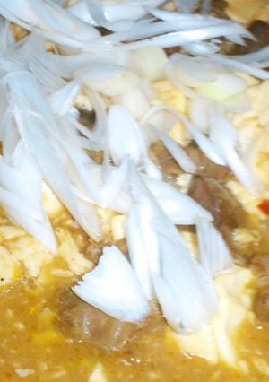 砂ズリで、麻婆豆腐-レシピのメイン写真