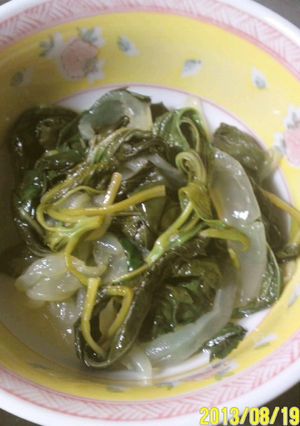 モロヘイヤのさっぱり酢の物-レシピのメイン写真