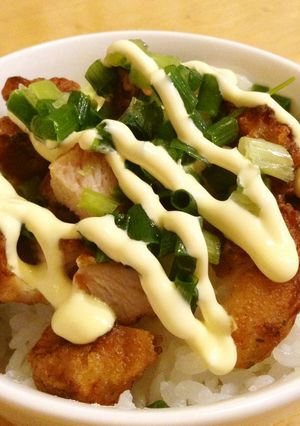 唐マヨ丼-レシピのメイン写真