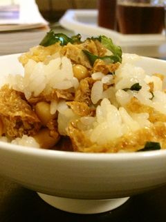イソフラボンご飯☆大豆と油揚げの混ぜご飯-レシピのメイン写真