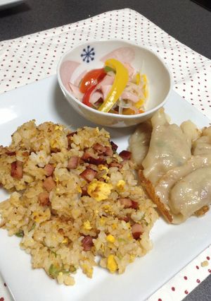＊鰹節＊簡単な焼き豚チャーハン-レシピのメイン写真