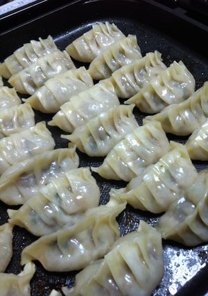 我が家の定番!キャベツと白菜の相合餃子-レシピのメイン写真