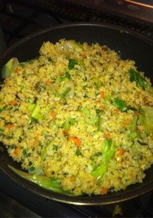 本格簡単！黄金レタス炒飯-レシピのメイン写真