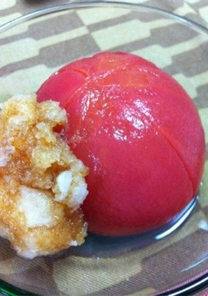 超簡単！トマトの冷んやりシロップ煮★-レシピのメイン写真