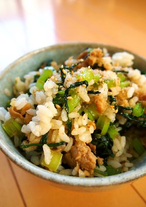 子供にも◎簡単♪小松菜☆豚バラ☆混ぜ御飯-レシピのメイン写真