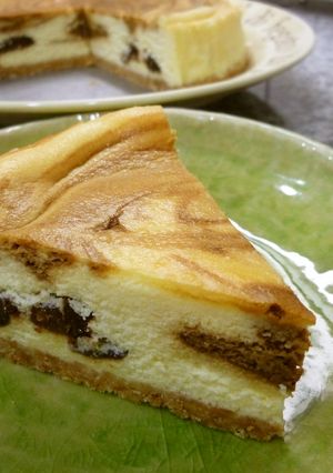 プルーン入り♪コーヒー風味のチーズケーキ-レシピのメイン写真