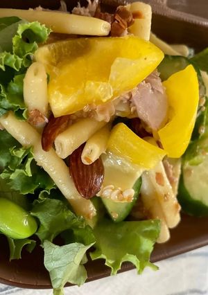 ポキサラダ風　マカロニサラダ　味付簡単-レシピのメイン写真