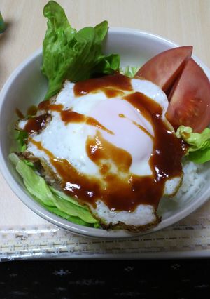 簡単☆ロコモコ丼-レシピのメイン写真
