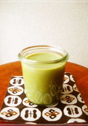 なめらか♪抹茶プリン-レシピのメイン写真