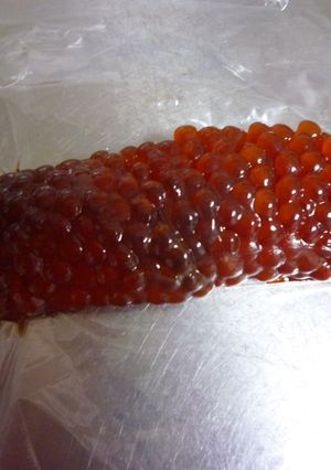 手作り♪筋子（醤油味）-レシピのメイン写真