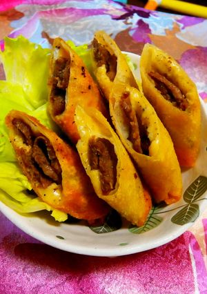牛肉春巻き♪-レシピのメイン写真