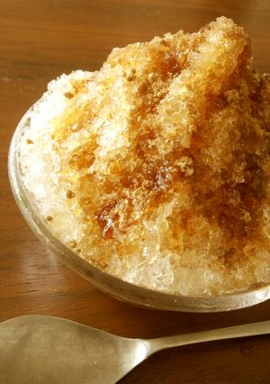 黒蜜スペシャル!!みんぴか風かき氷-レシピのメイン写真