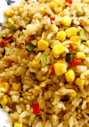 コーンたっぷり！パラパラ炒飯♪-レシピのメイン写真