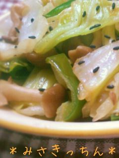 冷蔵庫の余り物で簡単!あっさり野菜炒め。-レシピのメイン写真