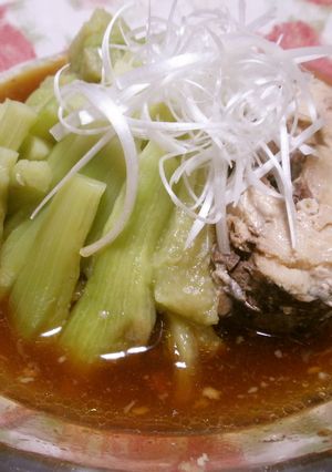鯖缶となすの中華風-レシピのメイン写真