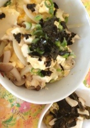 残り物でたまごどんぶり♡-レシピのメイン写真