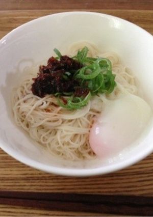 伊勢うどん風なアレンジ素麺-レシピのメイン写真
