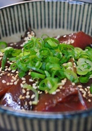 ハマチの漬け丼-レシピのメイン写真