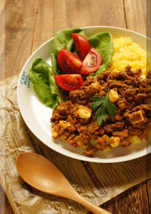 * 上州豚と大和芋のキーマーカレー♪-レシピのメイン写真