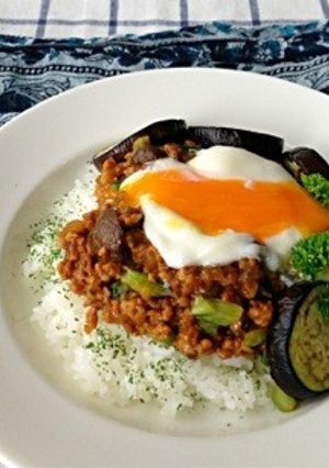 ザ☆信州みそ野沢菜しめじなドライカレー-レシピのメイン写真
