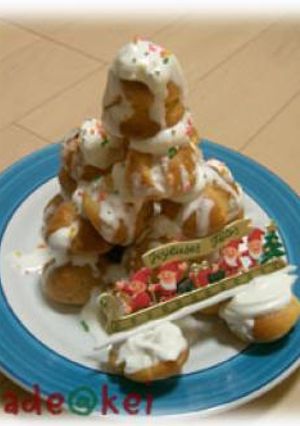 05年クリスマスケーキ★ミニシューツリー-レシピのメイン写真
