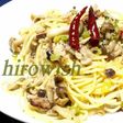 パスタ☆塩鯖とシメジのペペロンチーノ