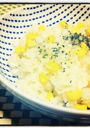 炊飯器で簡単!コンソメバタモロコシごはん-レシピのメイン写真