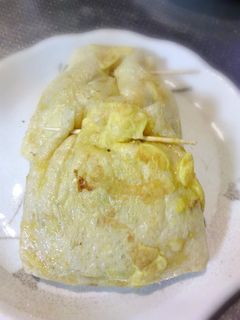 ニラと卵の巾着焼き-レシピのメイン写真