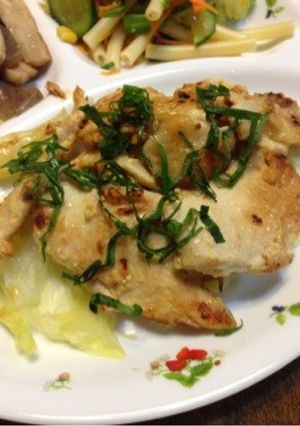 ＊鶏の胸肉マヨ味噌焼き＊-レシピのメイン写真