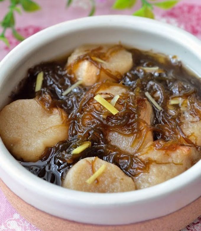 とろとろ～もずく麸 by naonaos 【クックパッド】 簡単おいしい