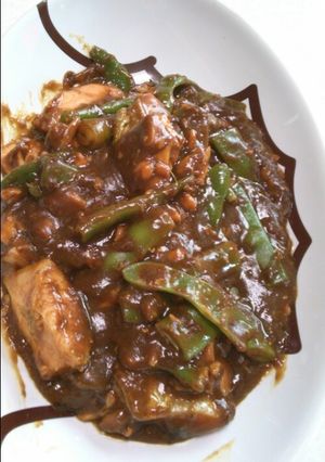 秋鮭ささげカレー-レシピのメイン写真